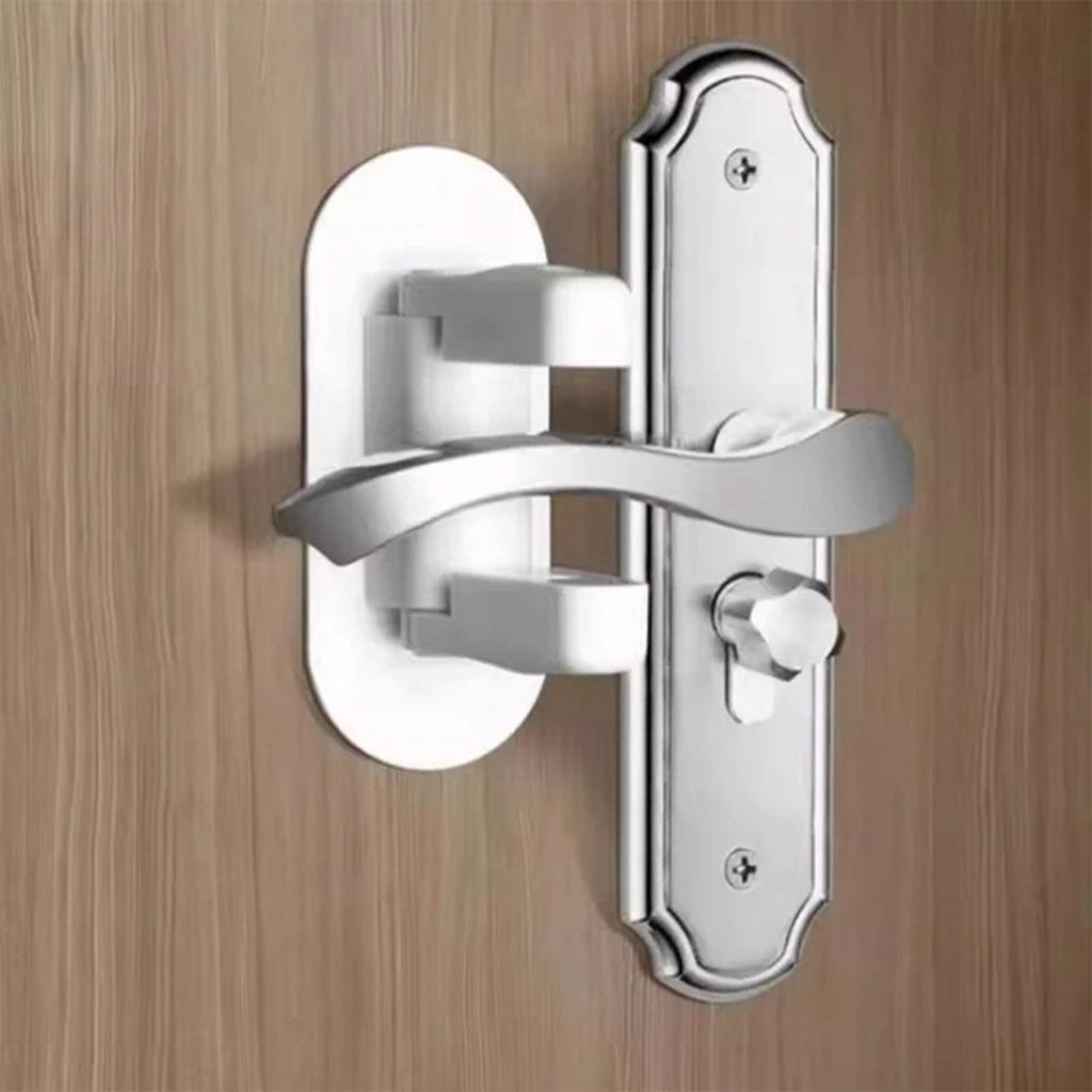 Lot de 3 Verrous de Sécurité pour Poignées de Portes et Fenêtres