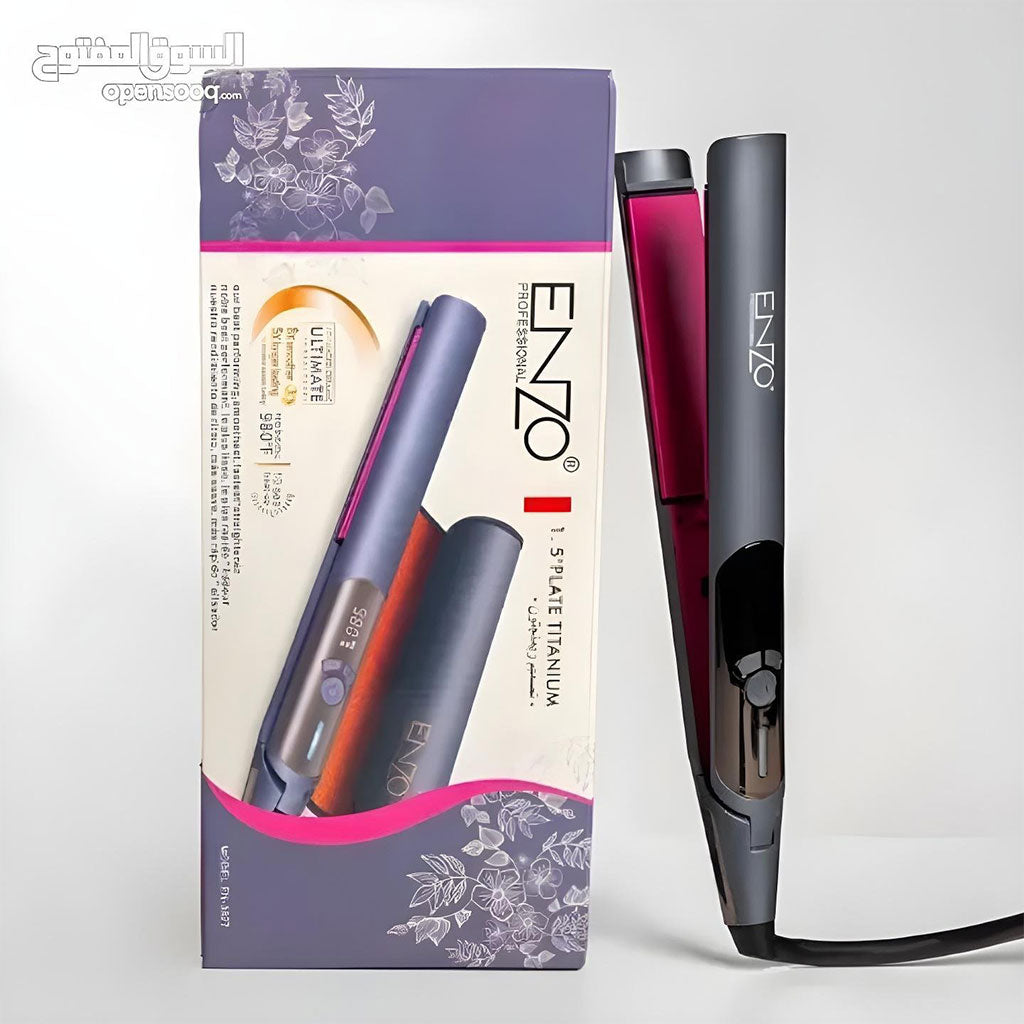 Lisseur Professionnel ENZO EN-3827 : Performance Titane 980°F