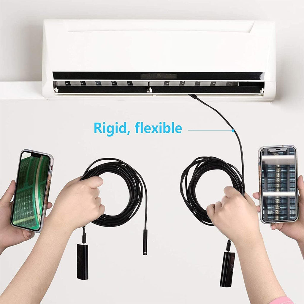 Caméra Endoscopique WiFi HD – Inspection Sans Fil Étanche