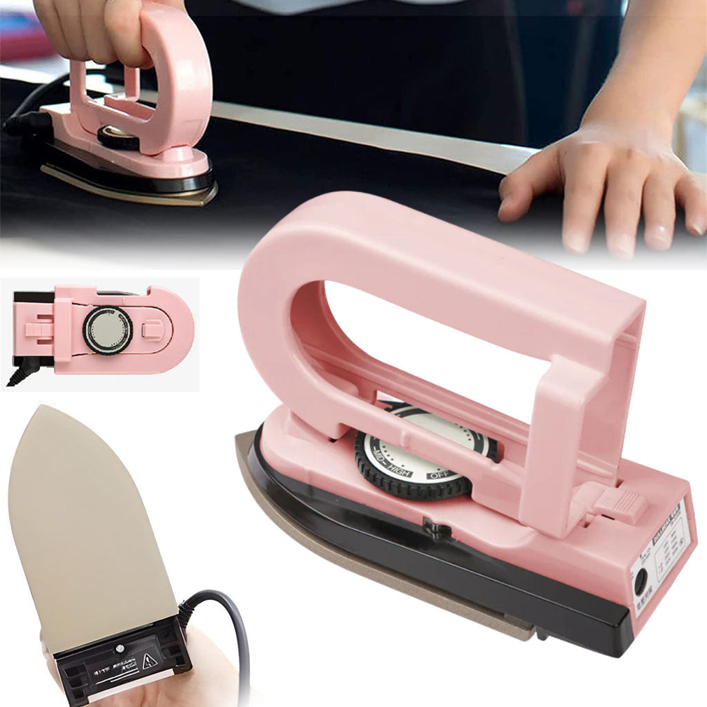 Mini Fer à Repasser Pliable – Compact et Multifonction