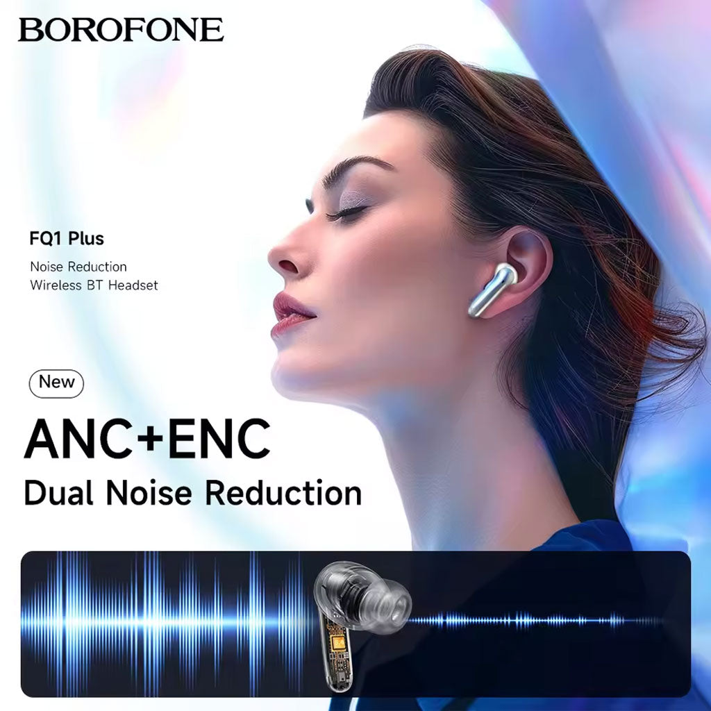 Écouteurs Bluetooth 5.4 ANC – Son Clair et Réduction de Bruit