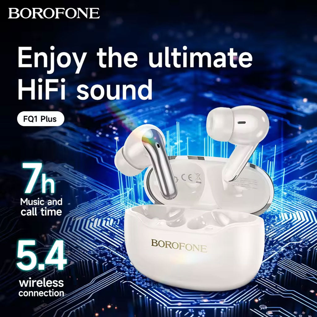 Écouteurs Bluetooth 5.4 ANC – Son Clair et Réduction de Bruit