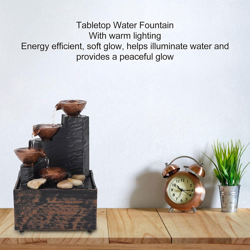 Fontaine d'Eau Relaxante USB : Élégance et Sérénité au Bureau