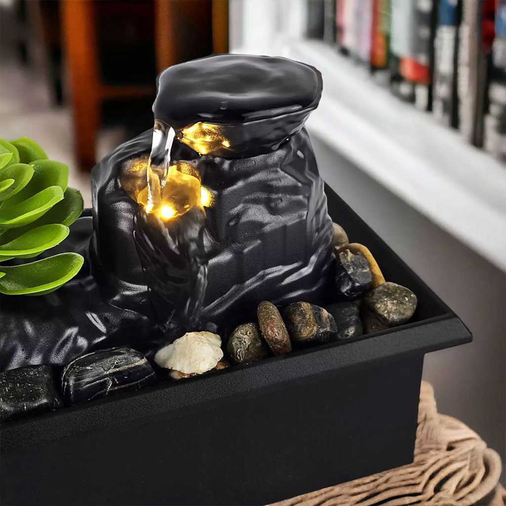 Fontaine de Bureau USB : Sérénité et Énergie Positive