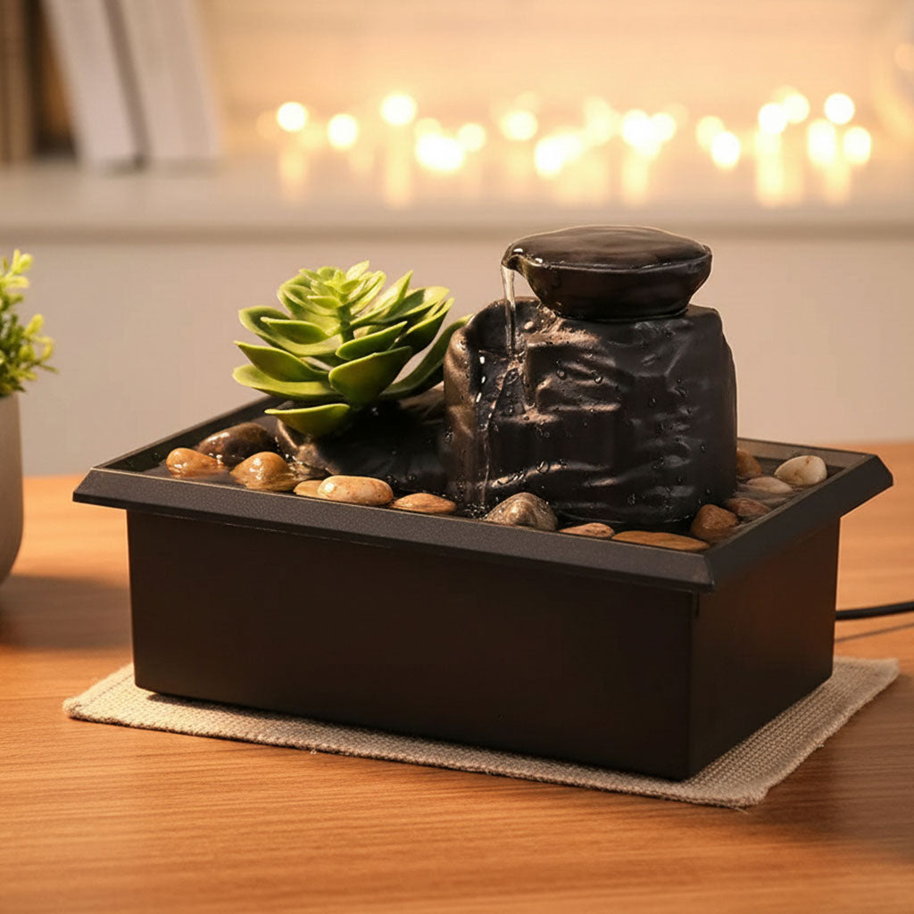 Fontaine de Bureau USB : Sérénité et Énergie Positive