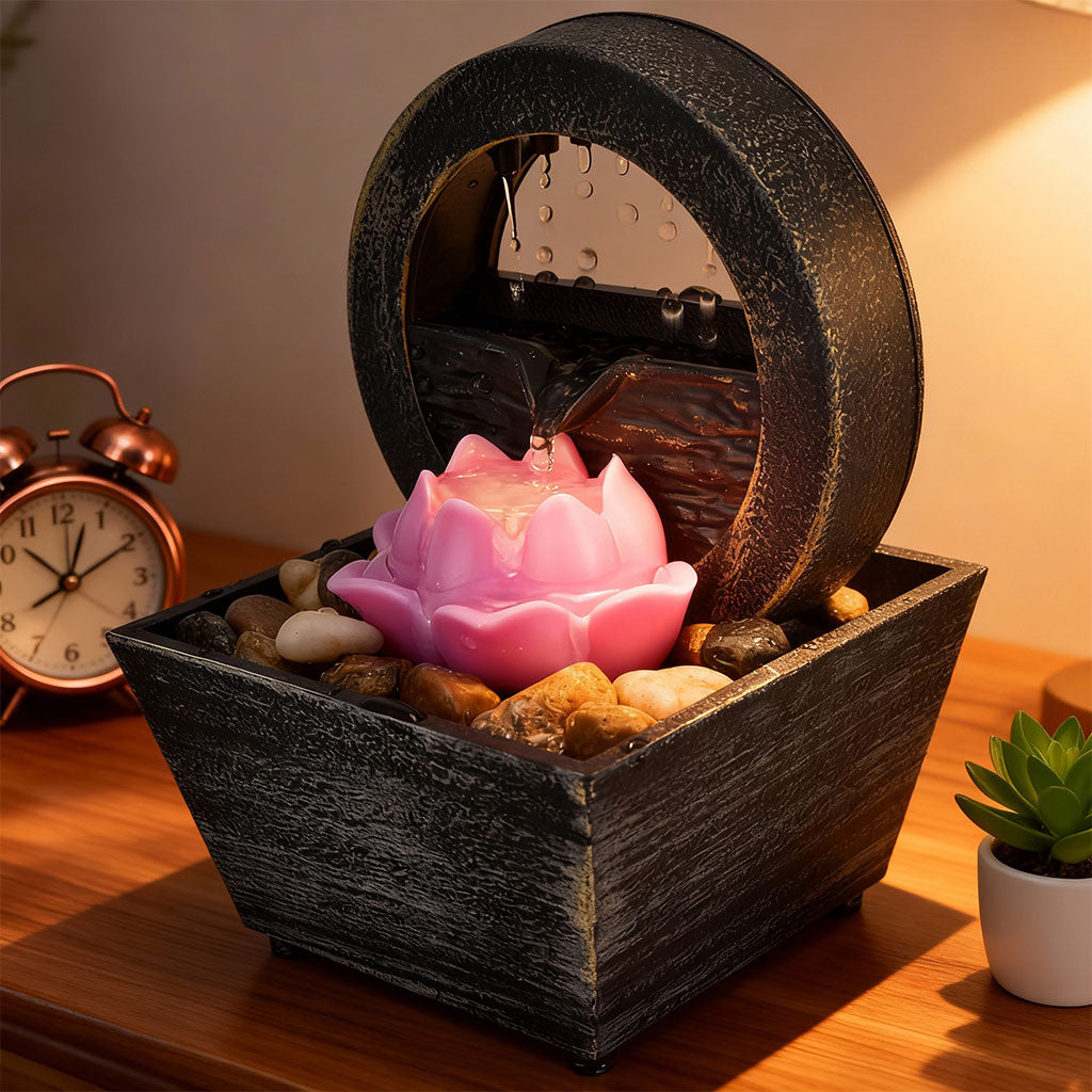 Fontaine de Bureau USB : Sérénité, Design et Énergie Positive