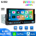 Autoradio 1DIN Écran 6.86" – Bluetooth 5.2 & Mirror Link