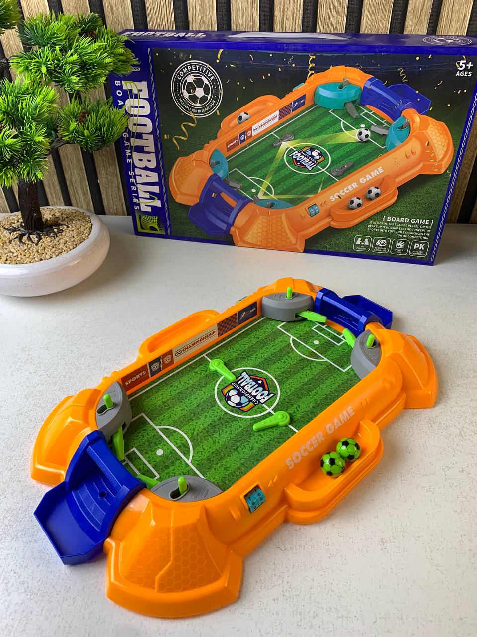 Jeu de Football de Table Enfant avec Scoreur et Balles