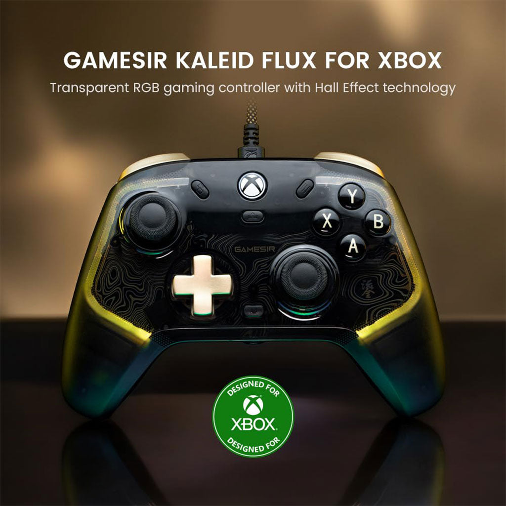 Manette GameSir Kaleid Flux – Contrôleur Gaming Pro Compatible Xbox & PC