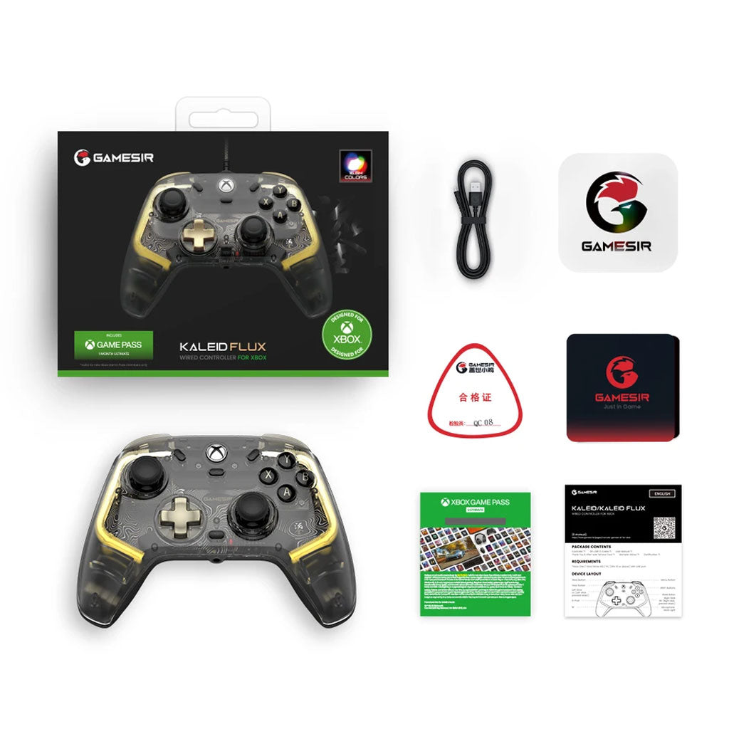 Manette GameSir Kaleid Flux – Contrôleur Gaming Pro Compatible Xbox & PC