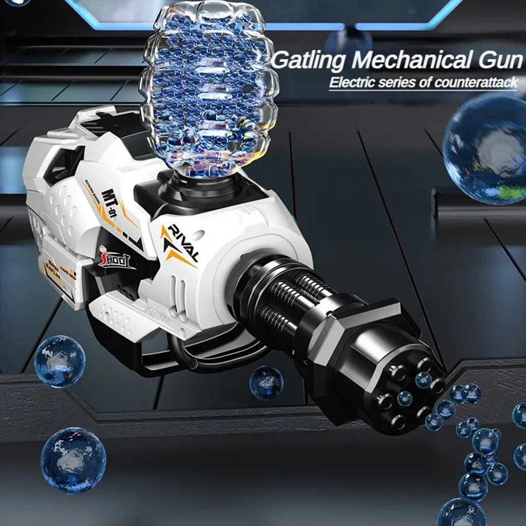 Canon Gatling à Orbeez : Action et Performance Automatique