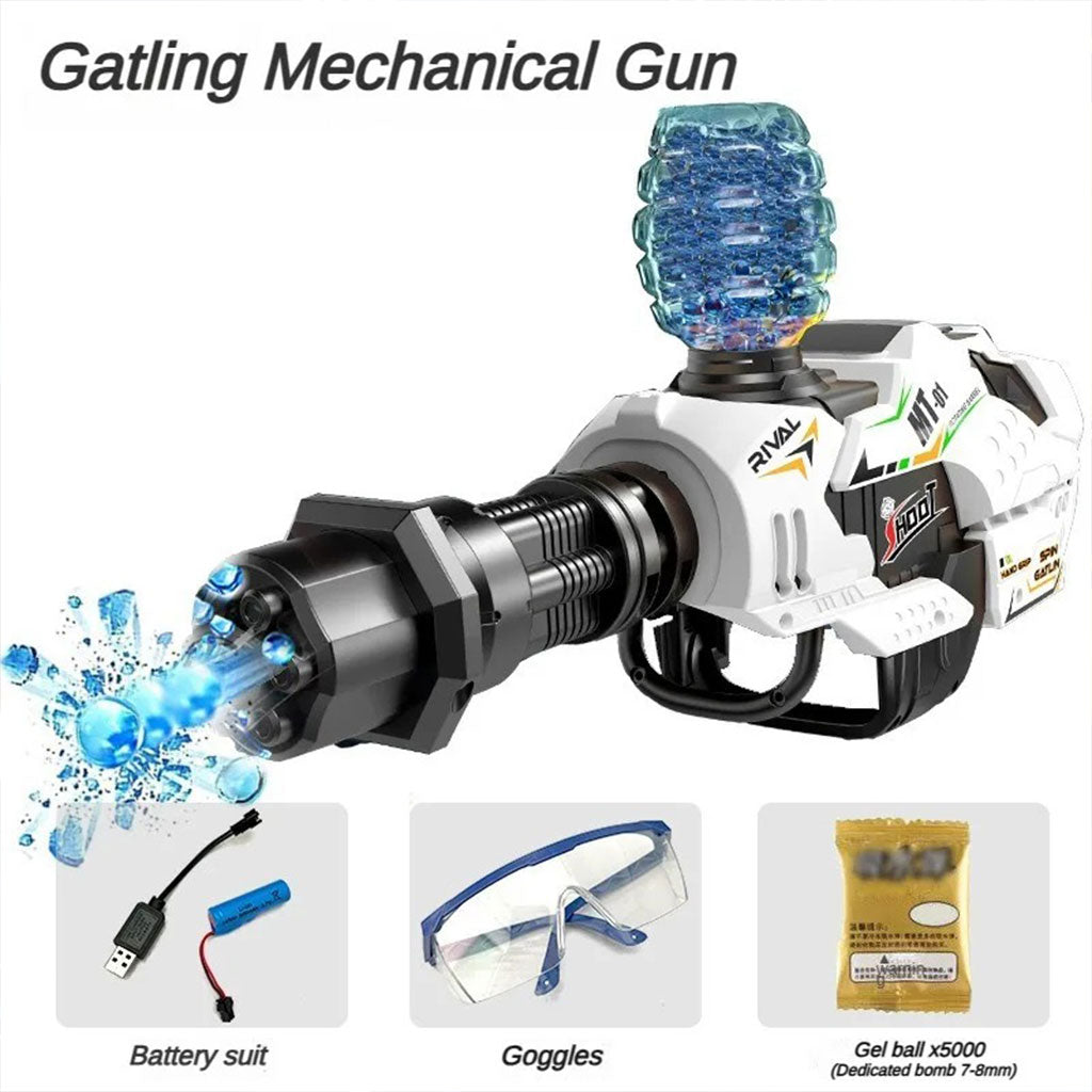 Canon Gatling à Orbeez : Action et Performance Automatique