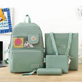 Sac à Dos Multifonction Kawaii Vert : Confort, Style et Grande Capacité au Quotidien