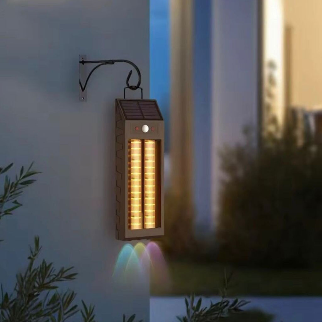 Applique Solaire Extérieure Intelligente – LED Détecteur de Mouvement