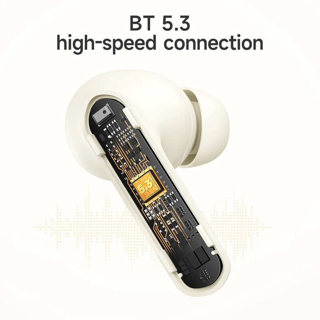 Écouteurs Bluetooth 5.3 avec Boîtier Transparent – Style Futuriste et Autonomie Étendue