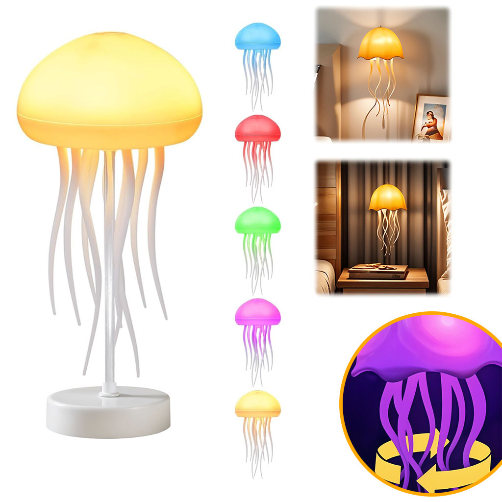 Lampe Méduse Interactive : Une Atmosphère Marine Relaxante dans votre Intérieur