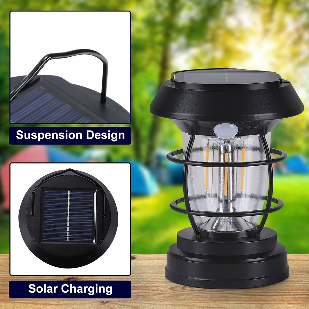 Lampe Solaire Extérieure Intelligente – Éclairage Polyvalent et Écologique