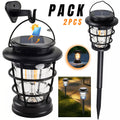 Lampe Solaire PACK X 2 Extérieure 3-en-1 : Éclairage Intelligent et Polyvalent