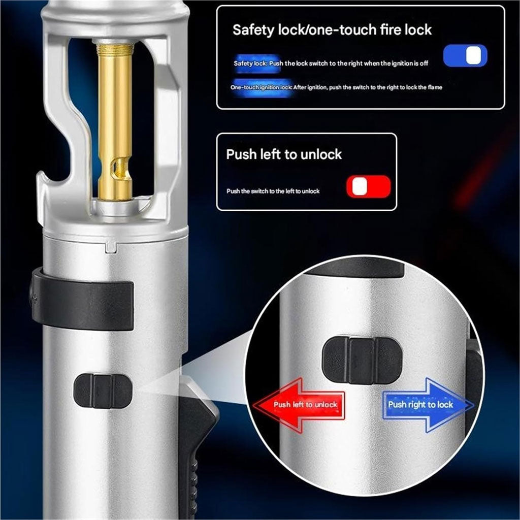 Briquet Tempête Multifonction : Puissance et Polyvalence