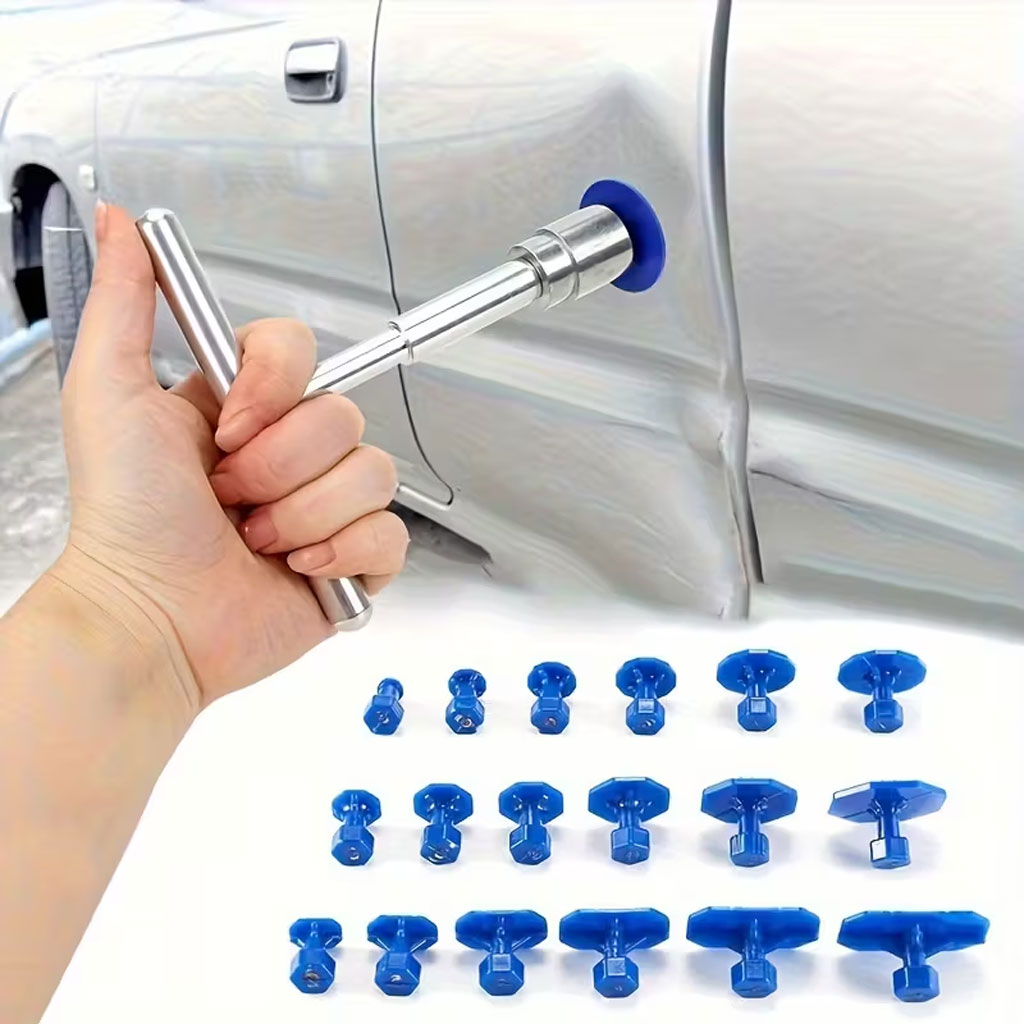 Kit de Débosselage Carrosserie 18 Pièces : Rénovation Pro sans Peinture