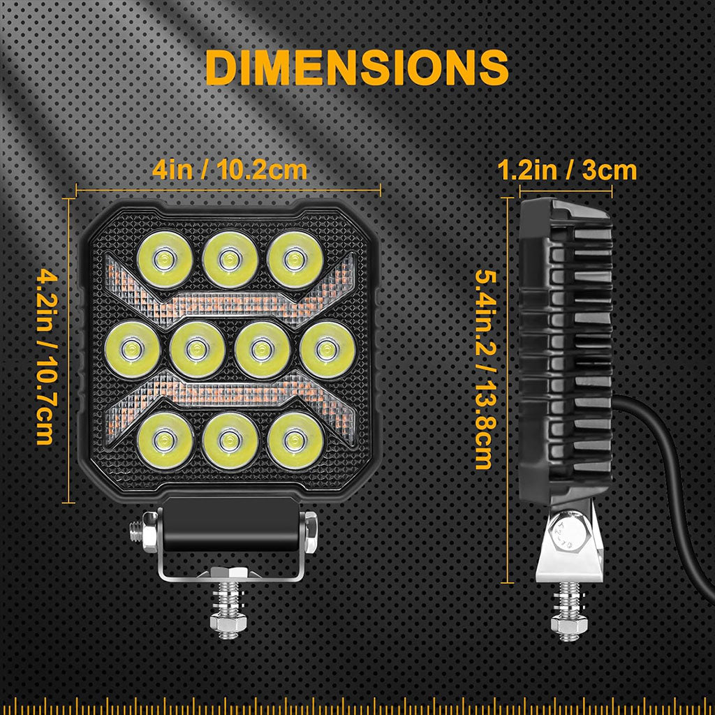 Kit Ampoules LED Auto 12–24V – Lumière Blanche 6000K Étanche IP67
