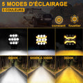 Kit Ampoules LED Auto 12–24V – Lumière Blanche 6000K Étanche IP67