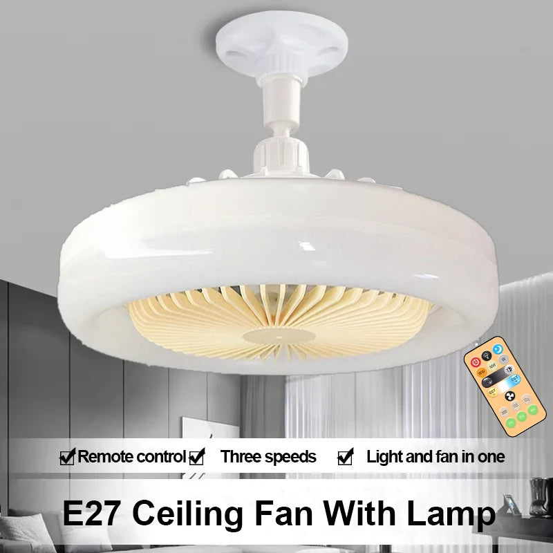 Ventilateur de Plafond LED 2-en-1 Design