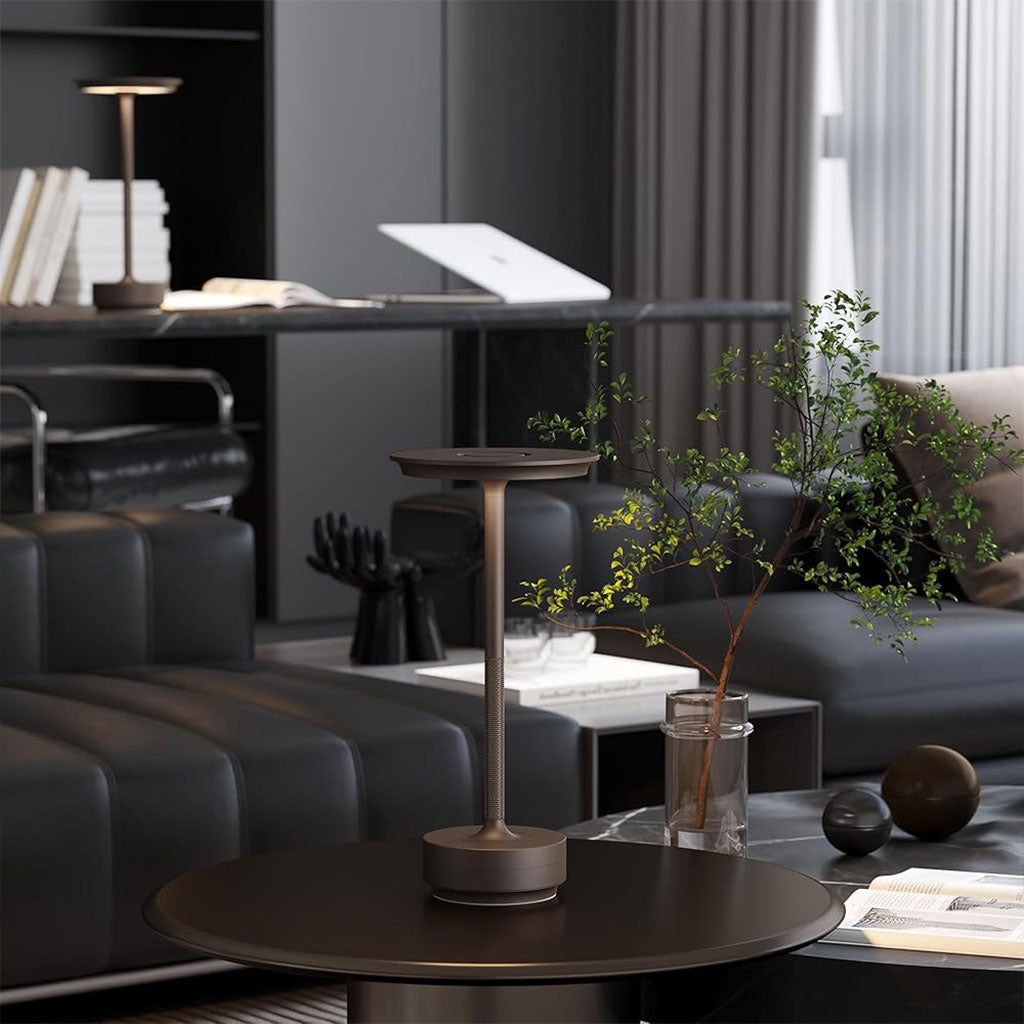 Lampe de Table Luxe Sans Fil : Design Raffiné et Étanche