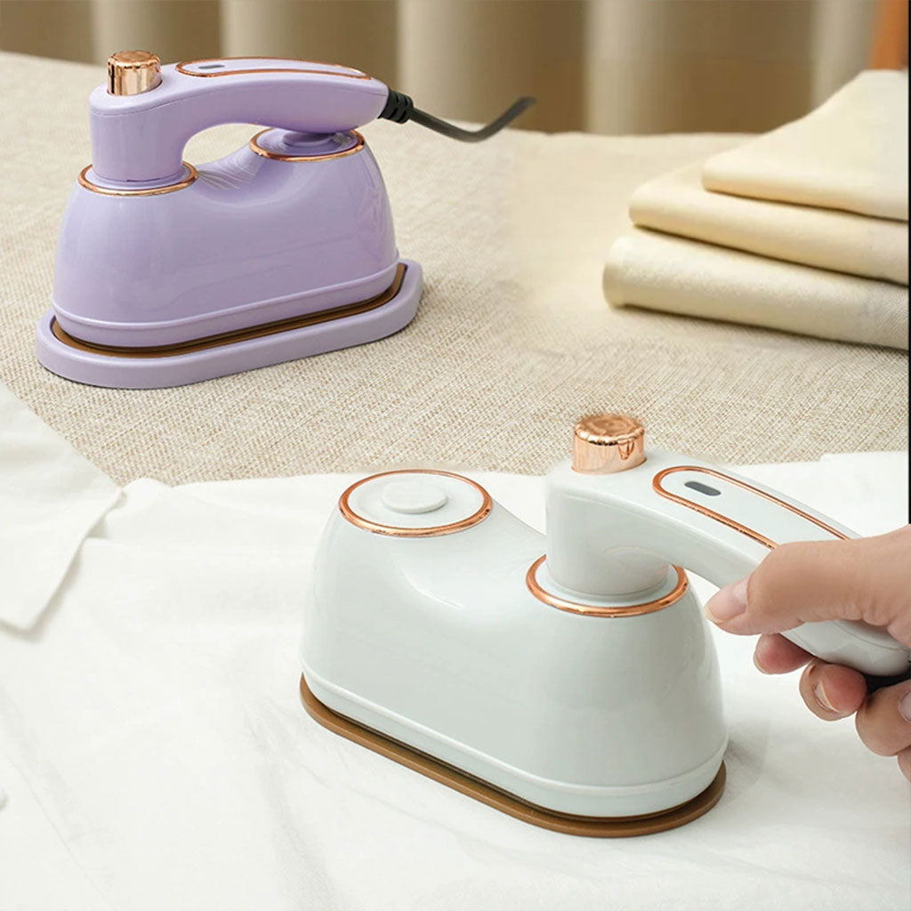Mini Fer à Repasser Portable – Design Compact & Plaque Titane