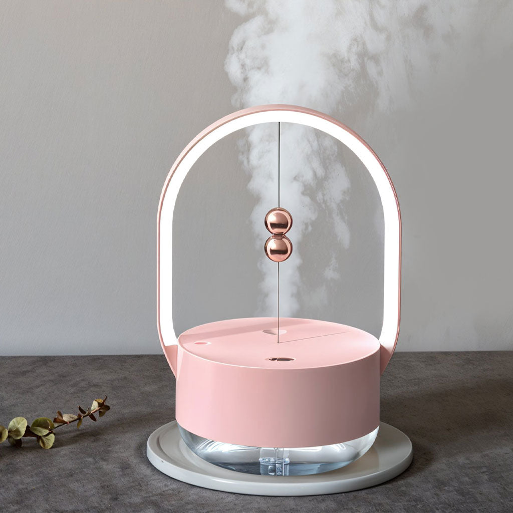 Mini Humidificateur Portable 350 ml USB avec Batterie Rechargeable LED et Arrêt Automatique