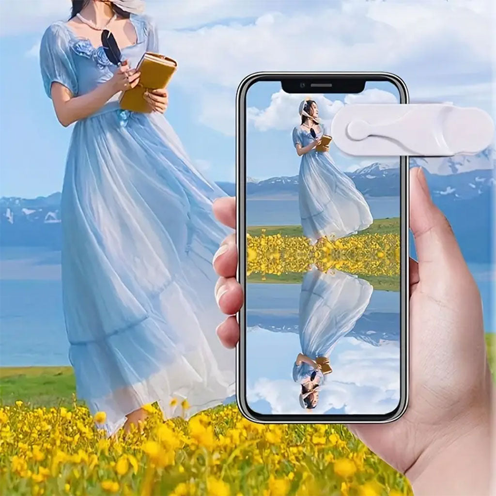 Miroir de Réflexion pour Caméra Arrière : Créez des Effets Visuels Spectaculaires avec votre Smartphone