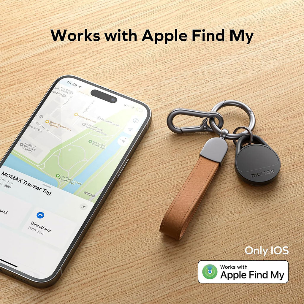 Momax Tracker Tag – Traceur Intelligent Compatible Apple Find My