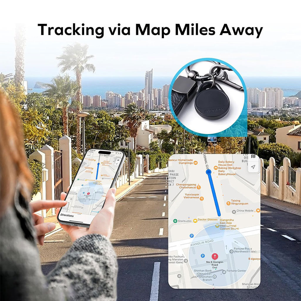 Momax Tracker Tag – Traceur Intelligent Compatible Apple Find My