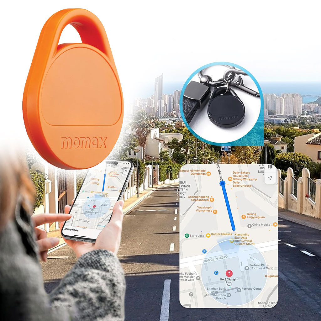 Momax Tracker Tag – Traceur Intelligent Compatible Apple Find My