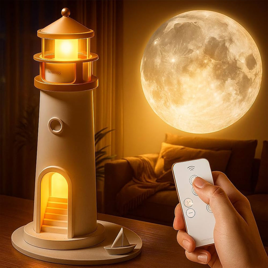 Veilleuse Phare Lunaire : Une Évasion Côtière et une Ambiance Féerique chez Vous
