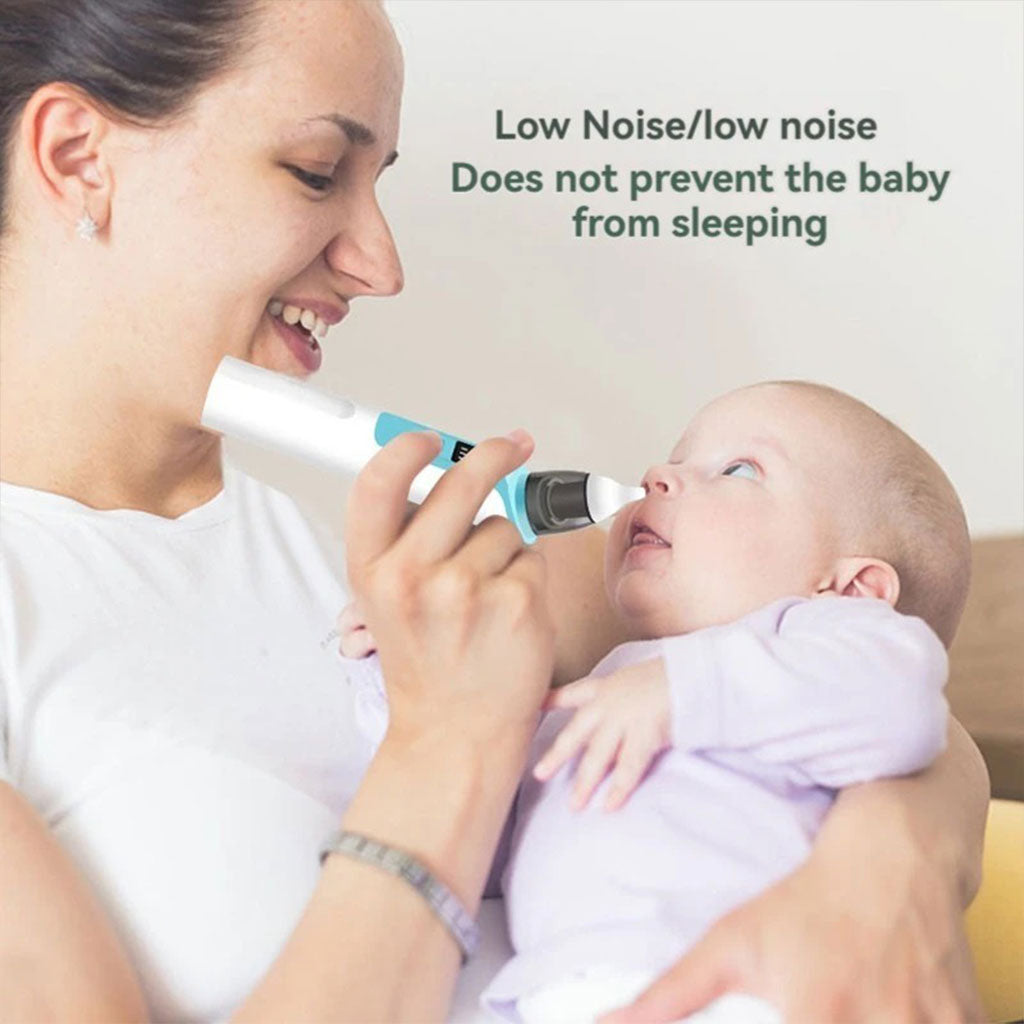 Aspirateur Nasal Électrique Bébé – Réglable, Sûr et Rechargeable