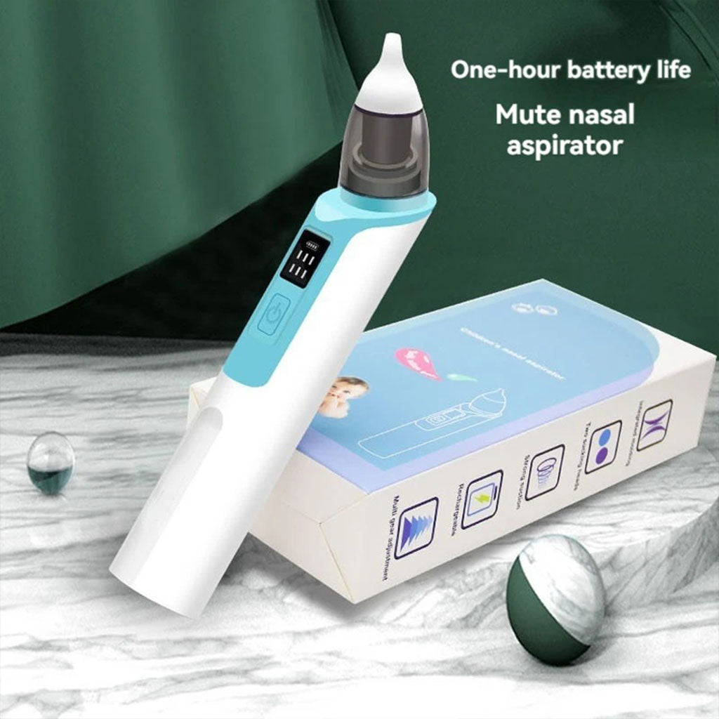 Aspirateur Nasal Électrique Bébé – Réglable, Sûr et Rechargeable