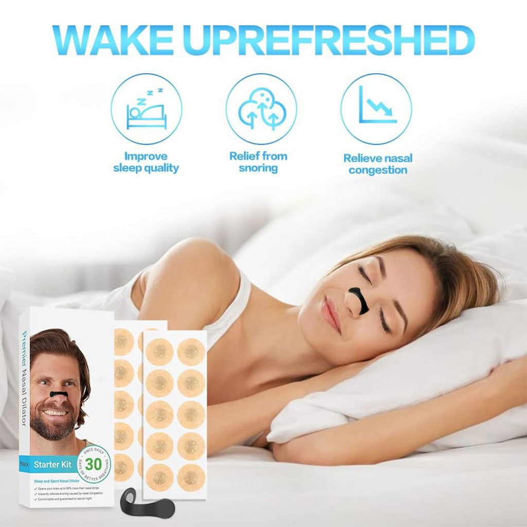 Clip Nasal Magnétique : Respirez Mieux et Éliminez le Ronflement