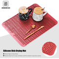 Tapis de Séchage en Silicone Flexible et Design