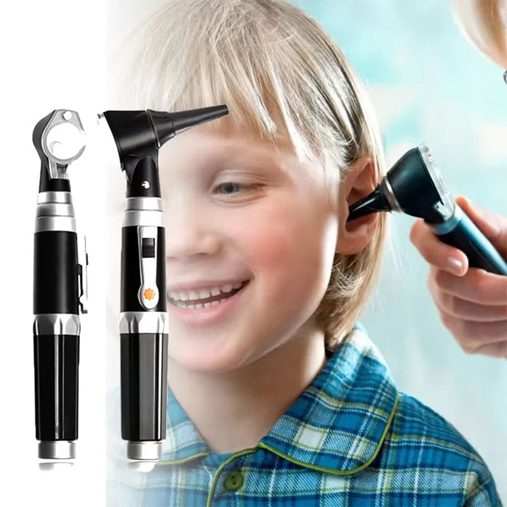 Otoscope Médical Staricare 3X LED Professionnel avec Éclairage Fibre Optique et Embouts Multiples