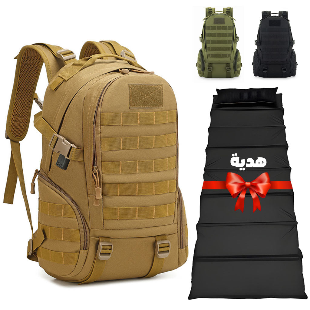 Pack Randonnée Pro : Sac à Dos Multi-Usage 36L & Matelas de Camping Offert