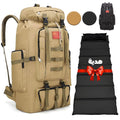 Sac à Dos de Randonnée Pro 100L avec Matelas de Camping Offert