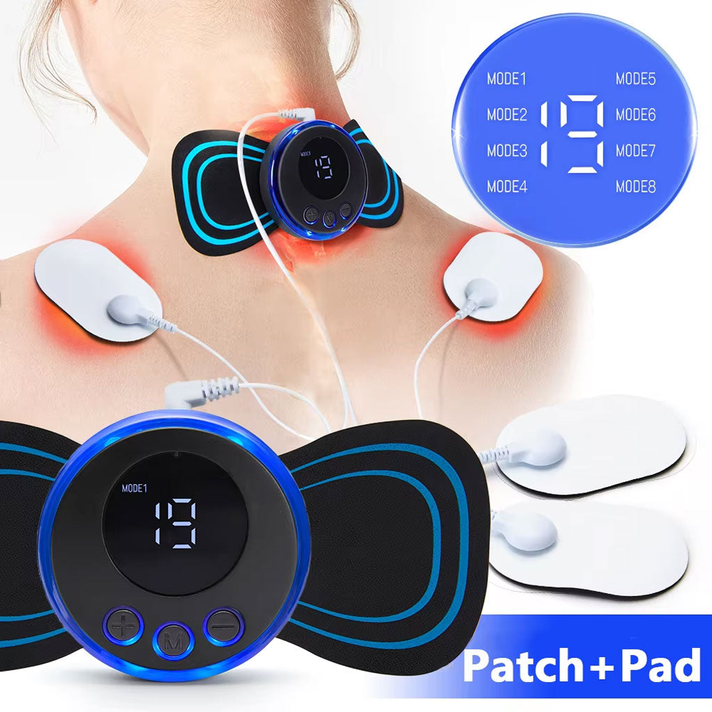 Appareil de Massage Électrique Portable EMS Multifonction pour Relaxation et Musculation