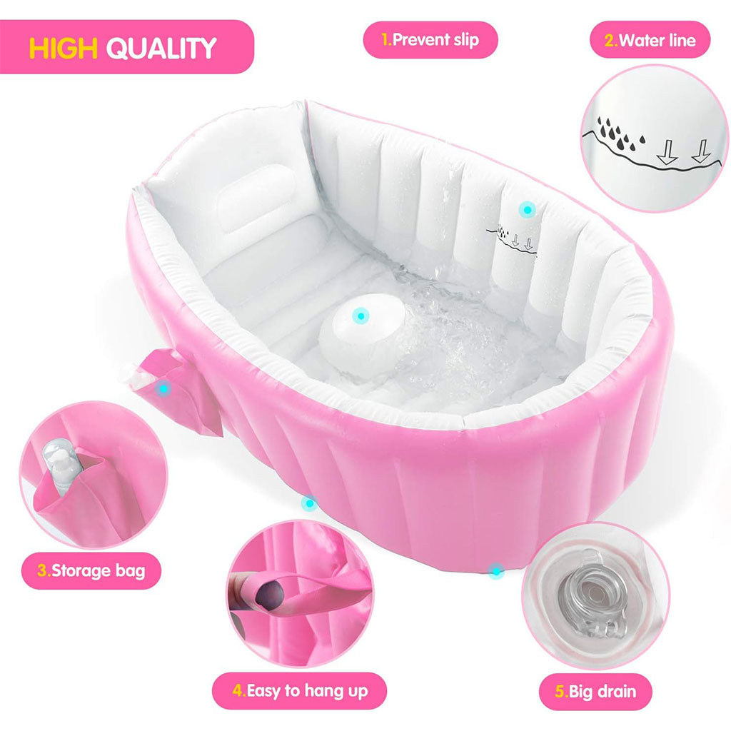 Baignoire Gonflable pour Bébé : Confort, Sécurité et Praticité