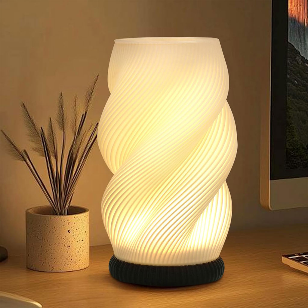 Lampe LED 3D USB avec Pot de Plante – Éclairage Réglable & Design Moderne