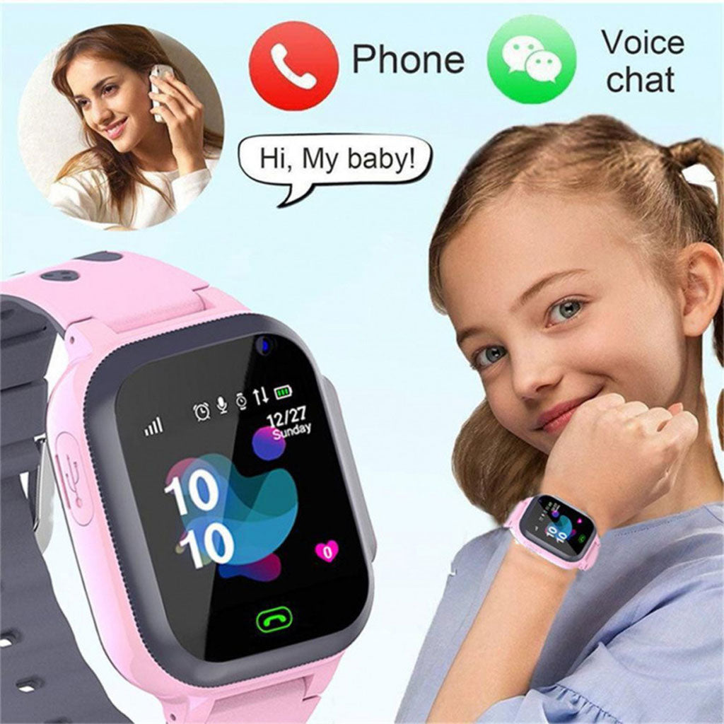 Montre Intelligente Enfant avec GPS et Appel SOS – Sécurité et Communication