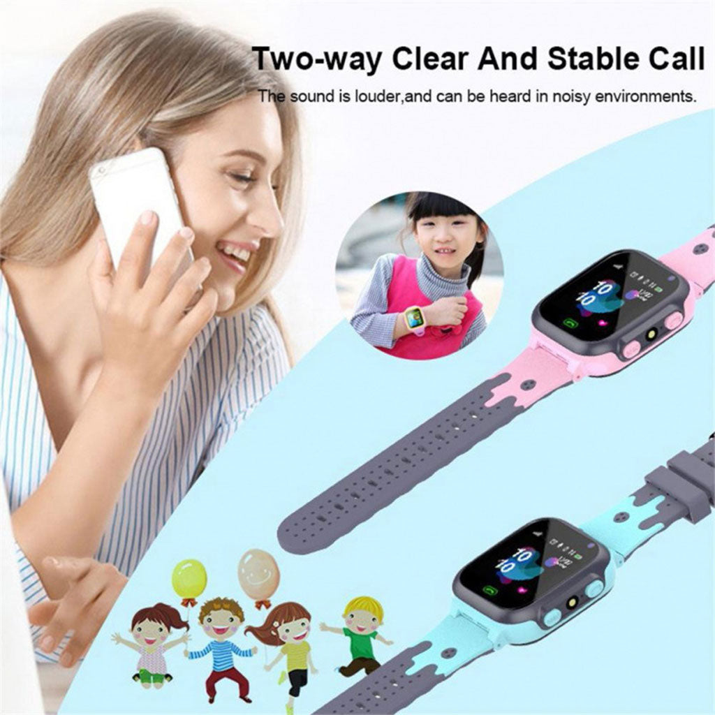 Montre Intelligente Enfant avec GPS et Appel SOS – Sécurité et Communication