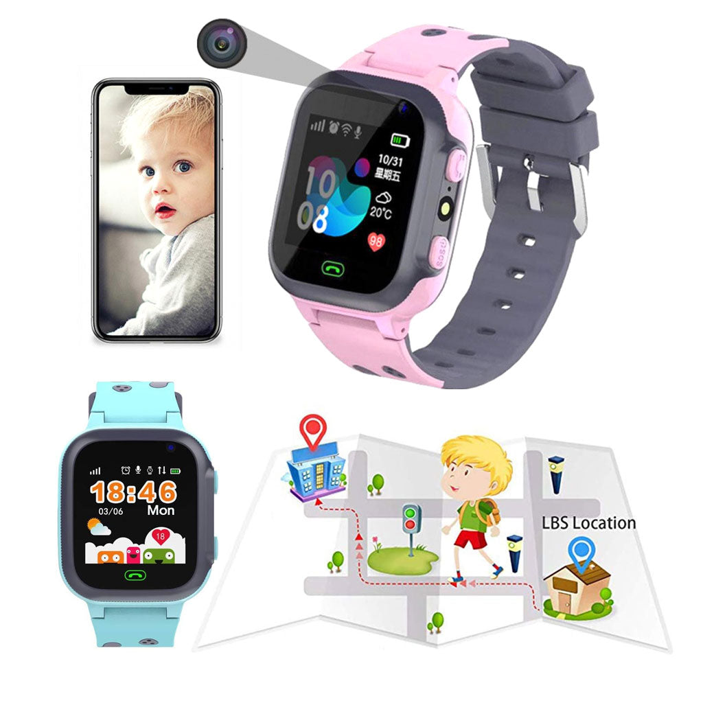 Montre Intelligente Enfant avec GPS et Appel SOS – Sécurité et Communication