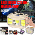Lampe Frontale Intelligente Rechargeable : Puissance et Polyvalence pour vos Aventures Nocturnes