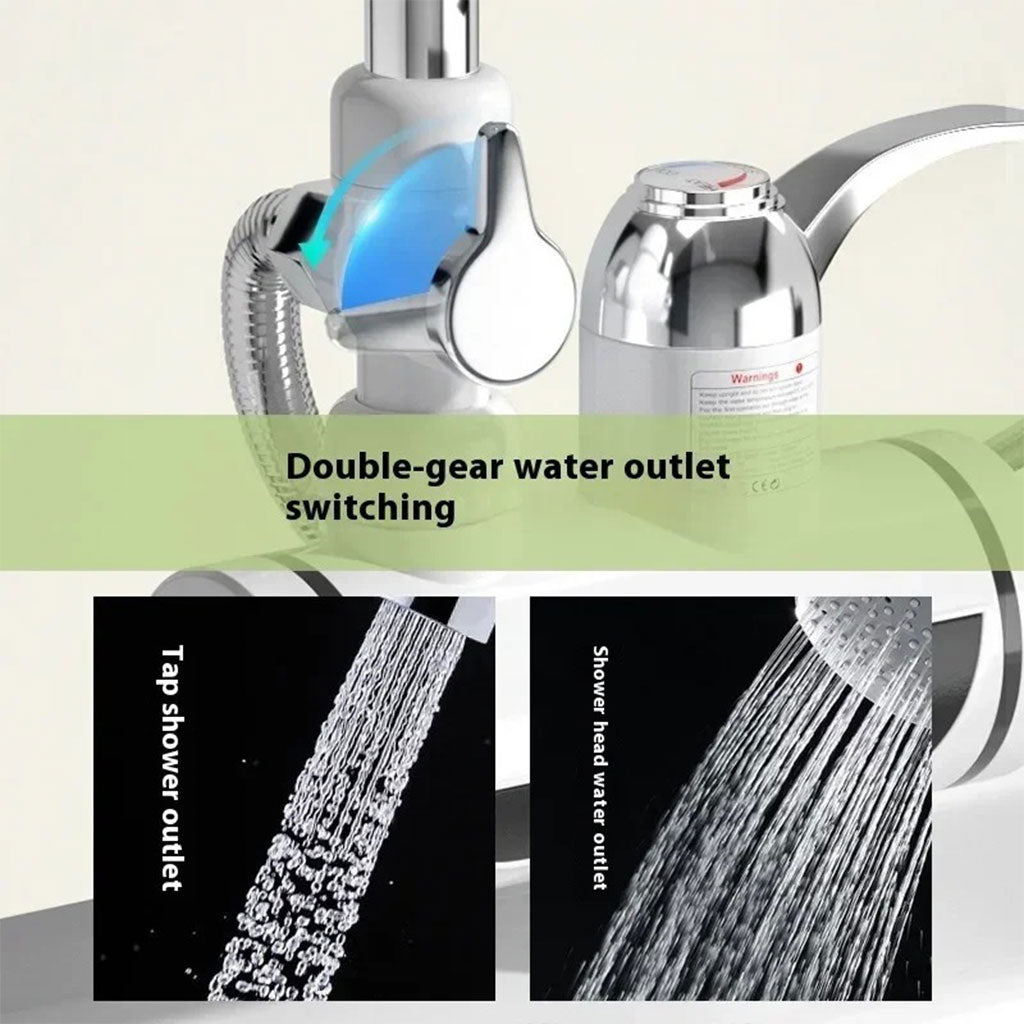Chauffe-Eau Instantané Compact : Eau Chaude en 3 Secondes